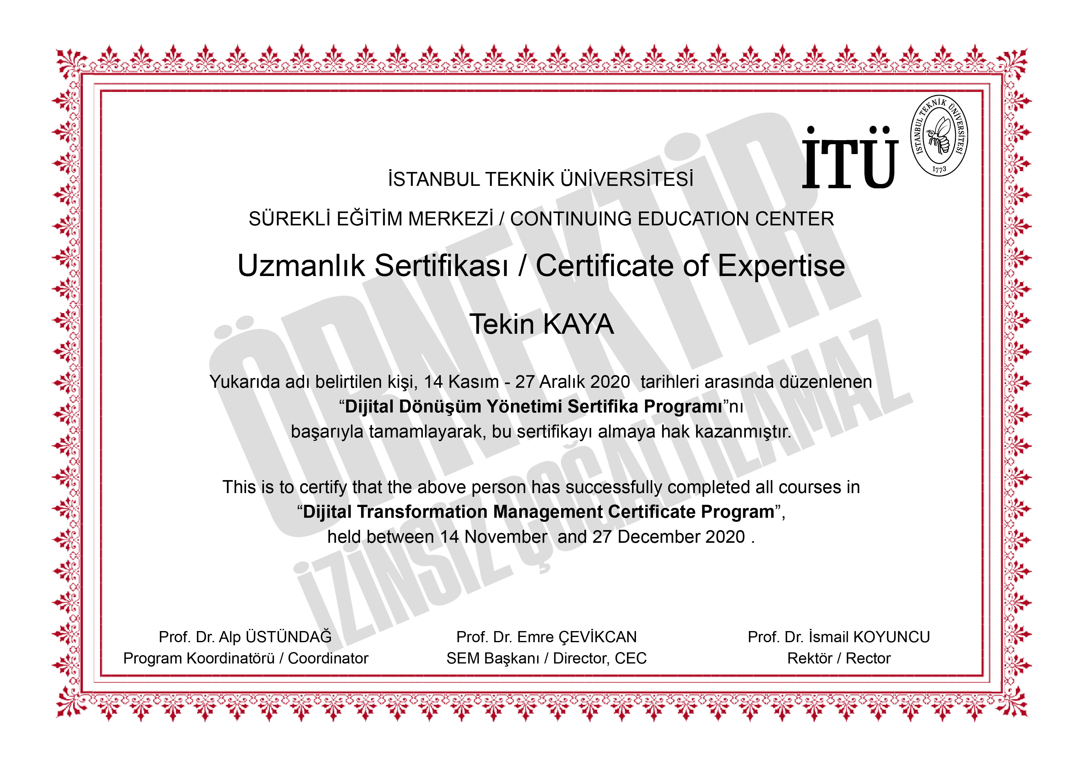 Dijital Dönüşüm Uzmanlığı Sertifika Programı- ÖRNEK.docx .docx